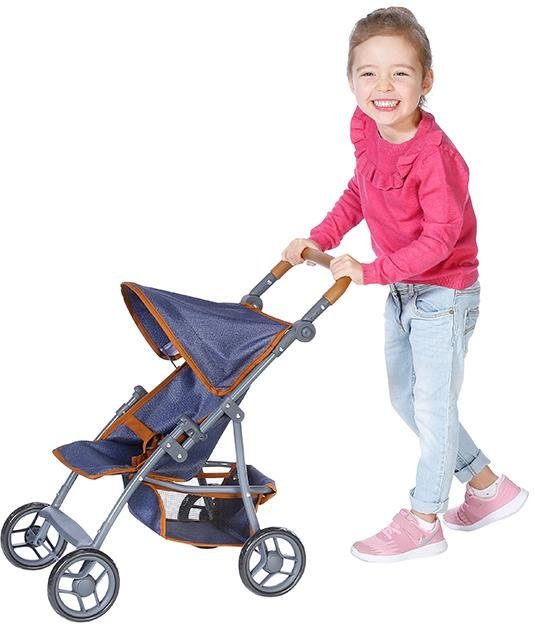 Knorrtoys® Puppenbuggy Liba - Dark Blue günstig online kaufen
