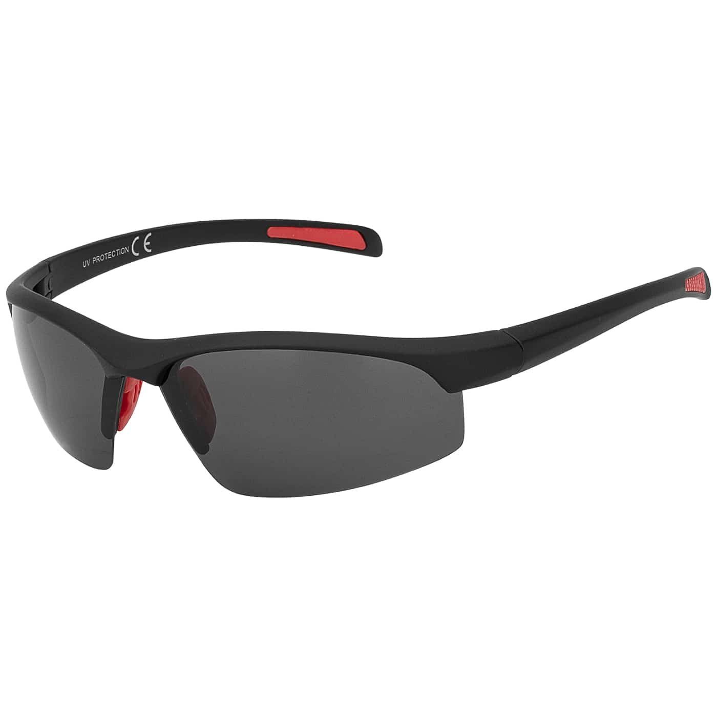 Linsen blauen grünen, Sportbrille (1-St), Sonnenbrille, schwarzen Sportliche Unisex Eyewear roten BEZLIT mit und Designer