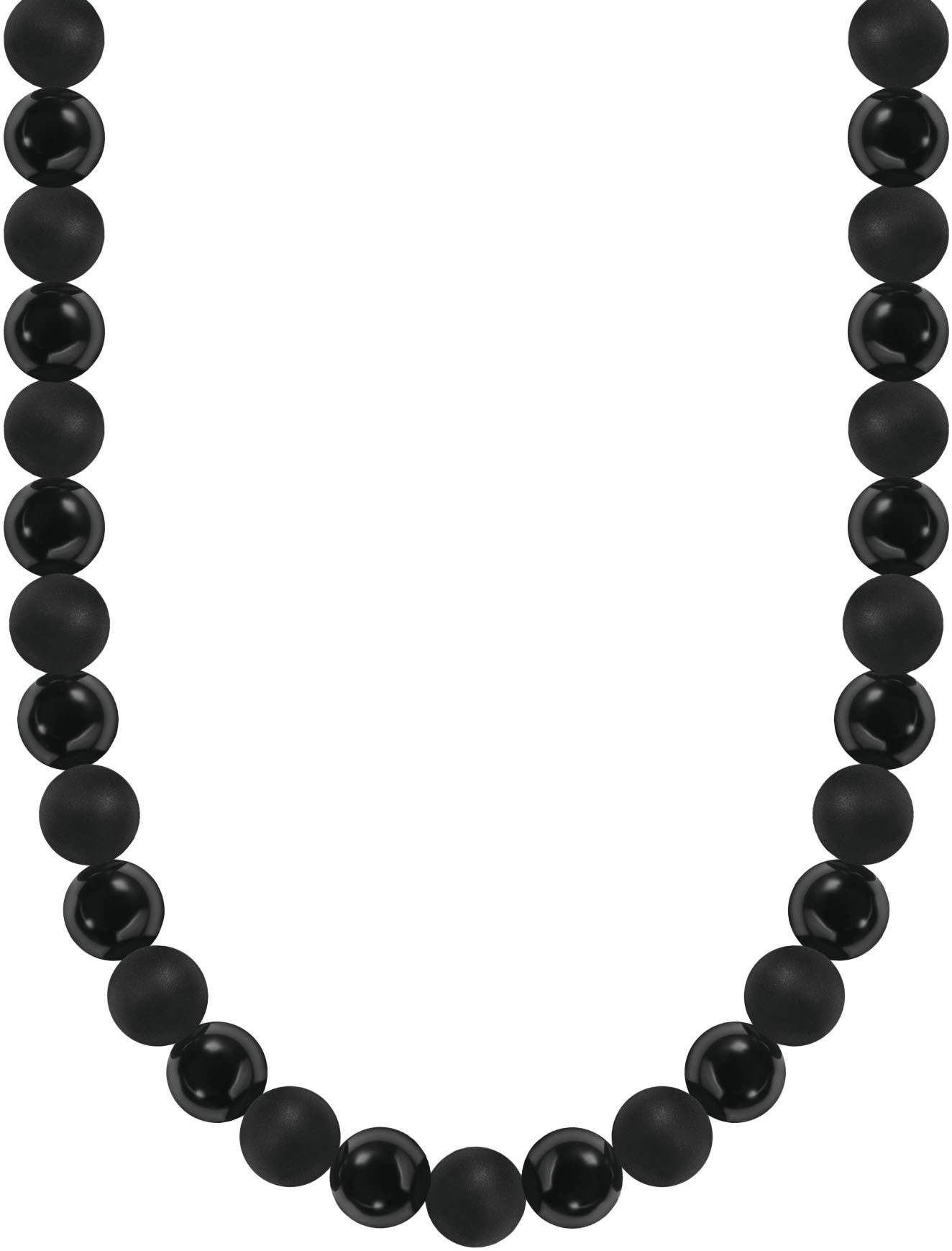 THOMAS SABO Kette ohne Anhänger Talisman-Kette/Beadskette, mit Onyx