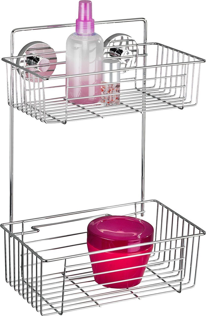 WENKO Duschkorb Wenko Wandregal Bari Vacuum-Loc günstig online kaufen