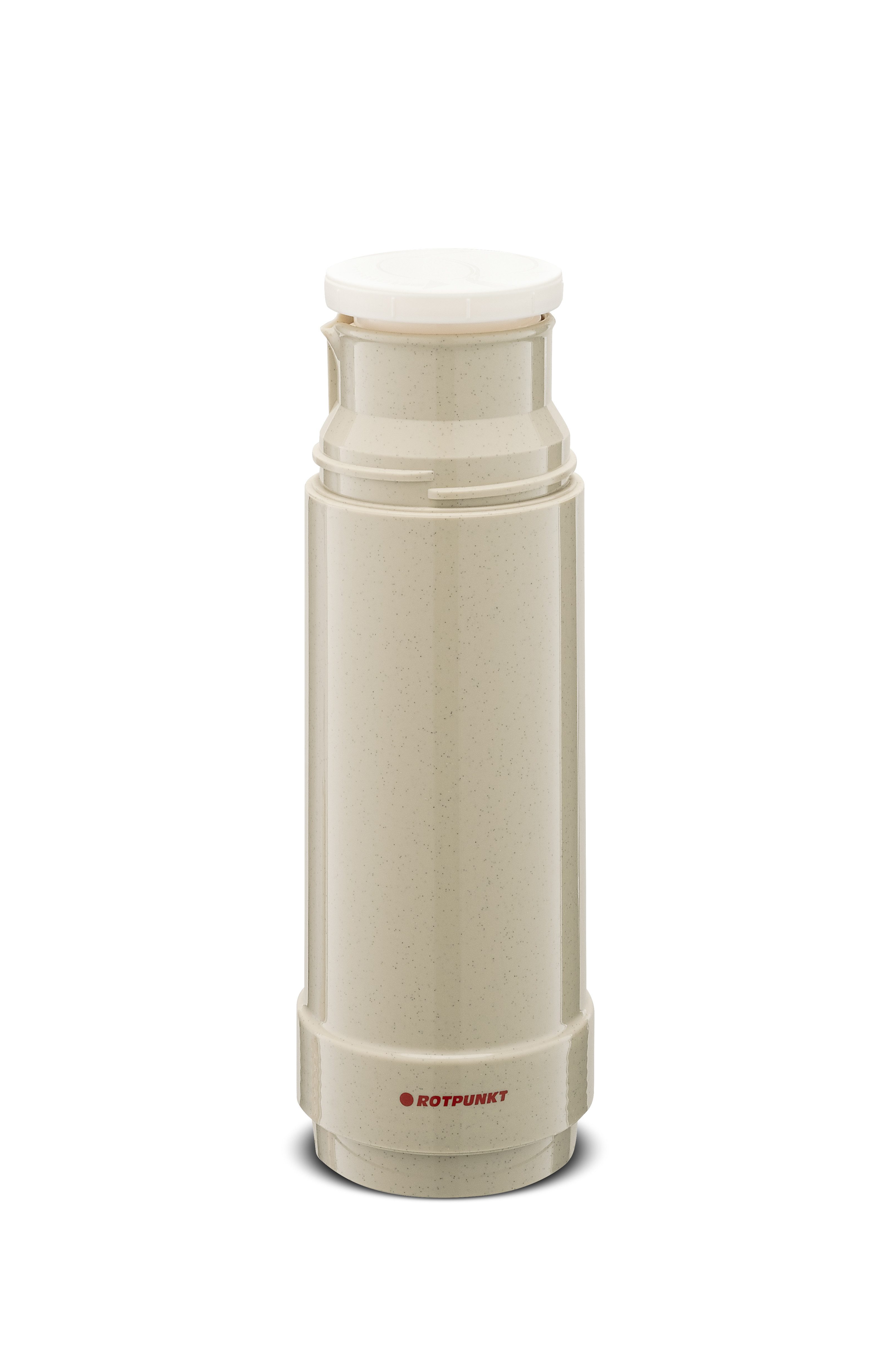 ROTPUNKT Isolierflasche Thermoflasche JESPER I 0,5 Liter Glaseinsatz I premium I 24 Std warm, BPA-Frei