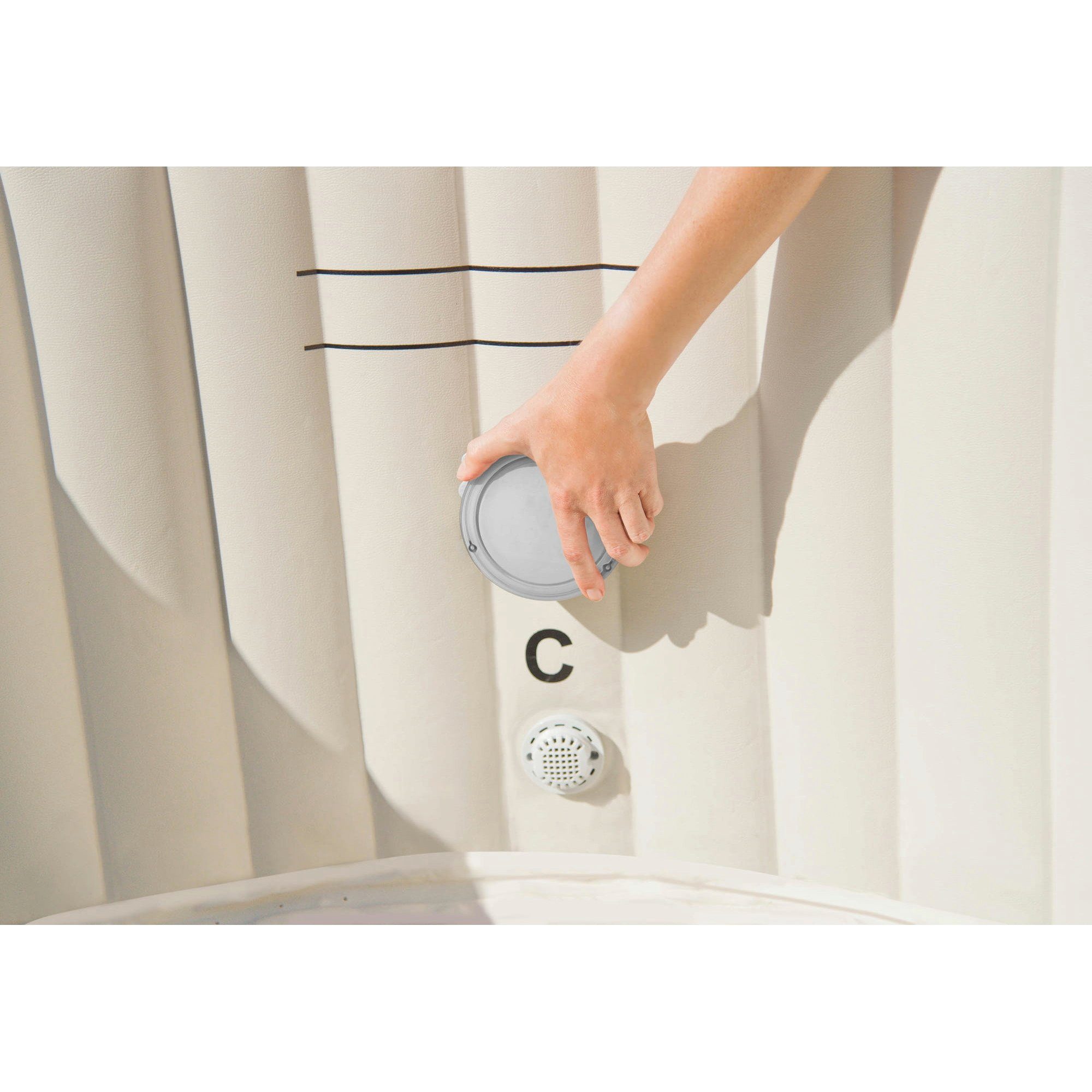 Intex Whirlpool 28503 PureSPA Multicolor LED Licht, Batteriebetrieb 5-fach Farbwechsel