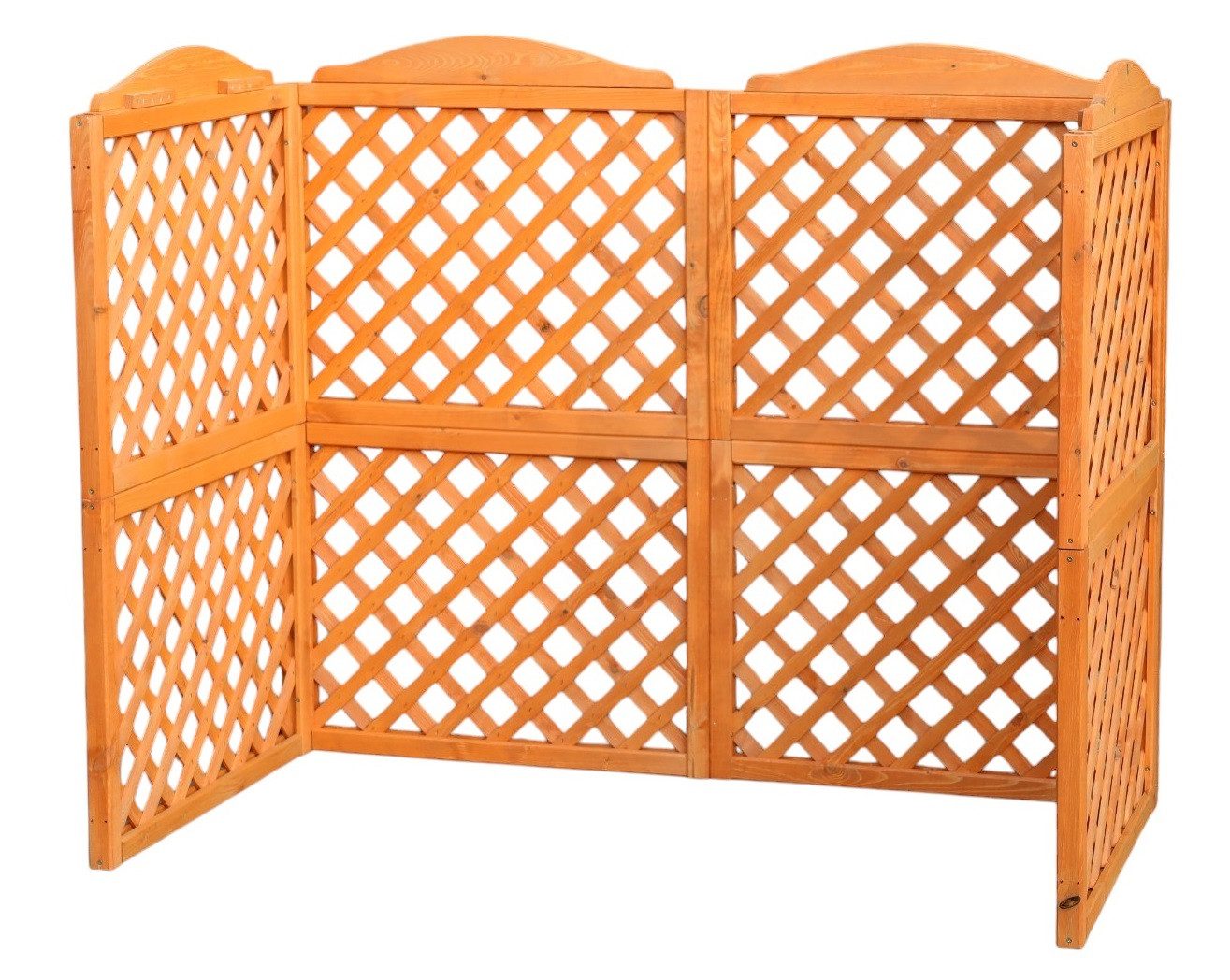 promadino Mülltonnenbox Rex, Abtrennung, für 2 x 240 l