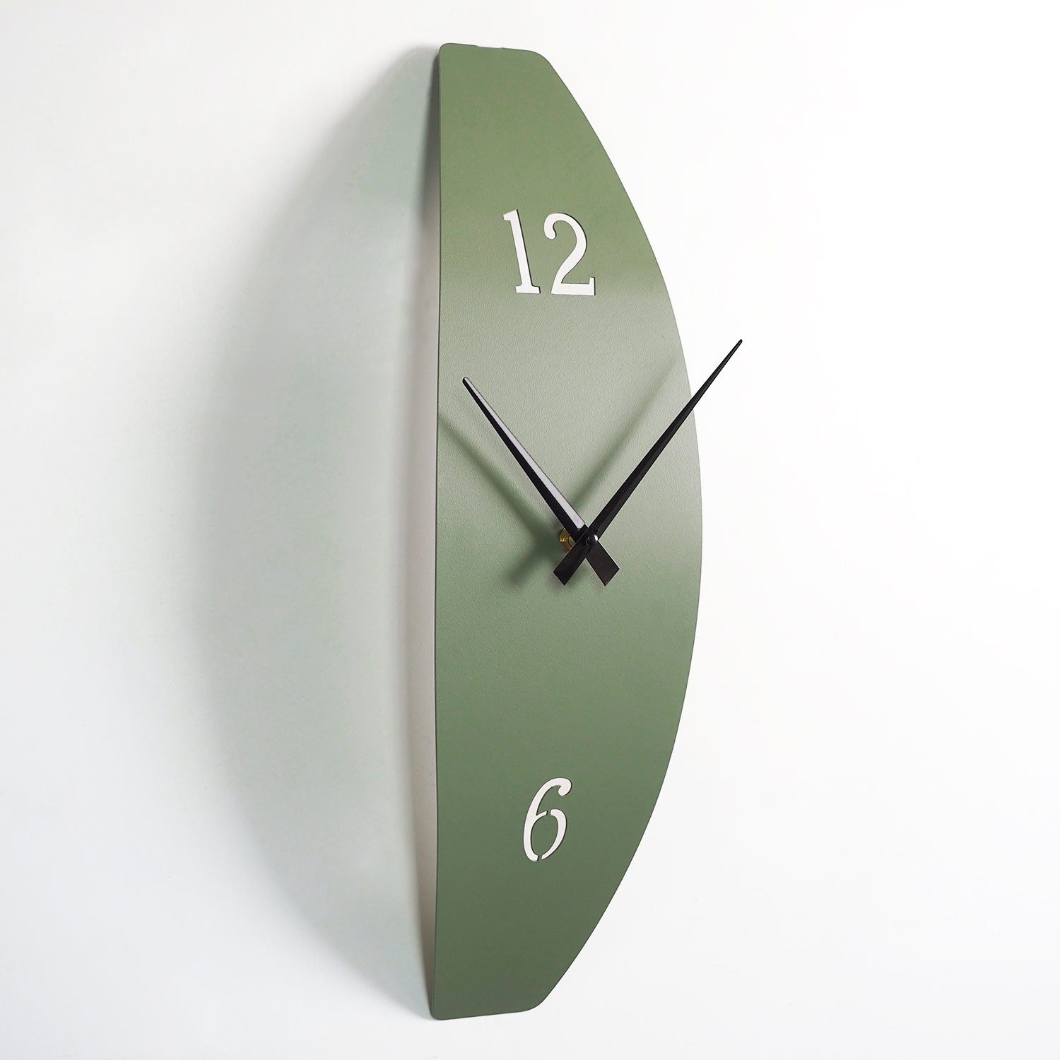 Wallity Wanduhr 100% STEEL (Thickness: 1 mm), 15 x 46 cm P1222