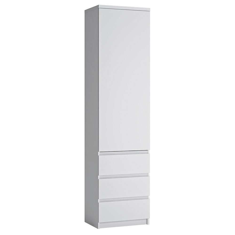 Lomadox Regal FORTALEZA-129, in weiß, 1 Tür, 3 Schubladen, B/H/T ca. 50,1/2 günstig online kaufen