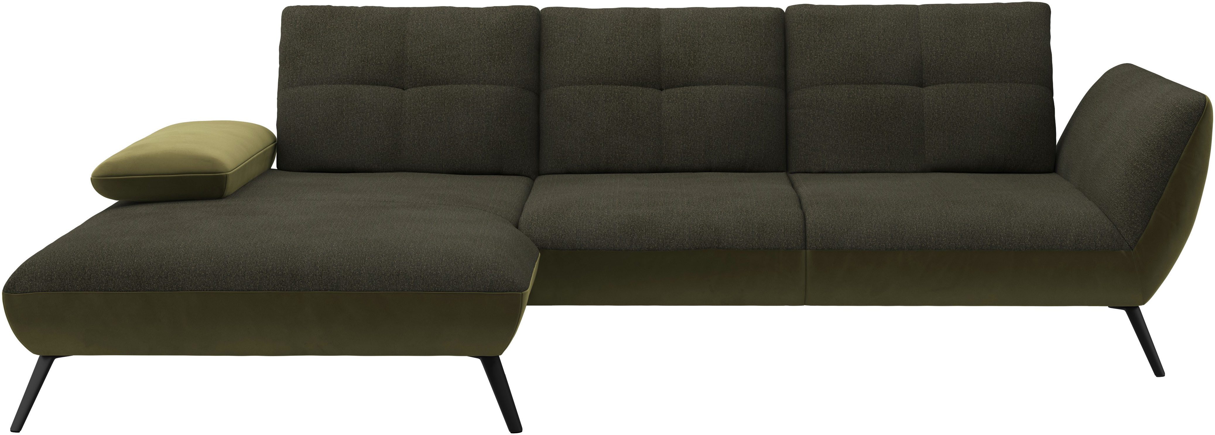 Places of Style Ecksofa "Mikado L-Form", inkl. Sitztiefenverstellung und Ar günstig online kaufen