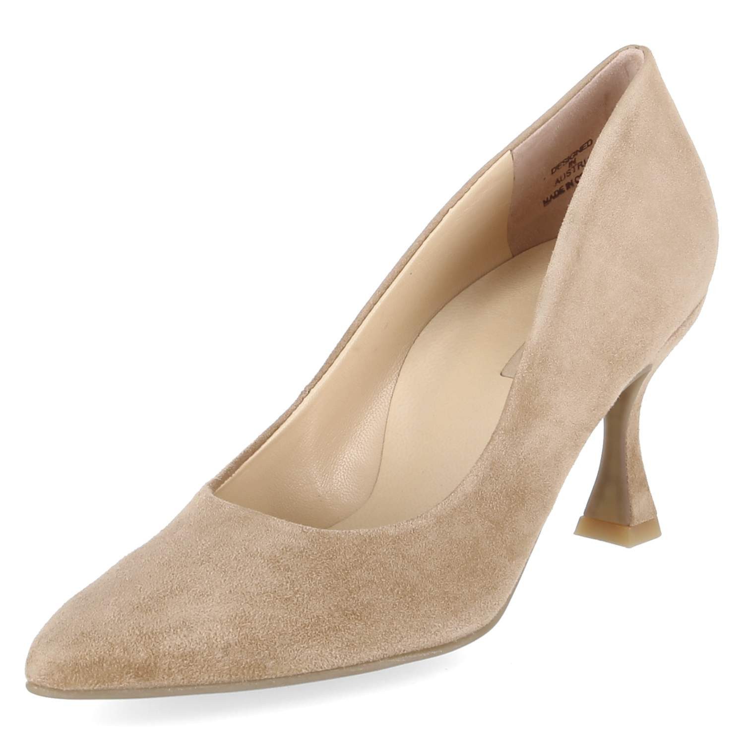 Paul Green Paul Green 3859-029 Damen Rauleder braun Keilpumps günstig online kaufen