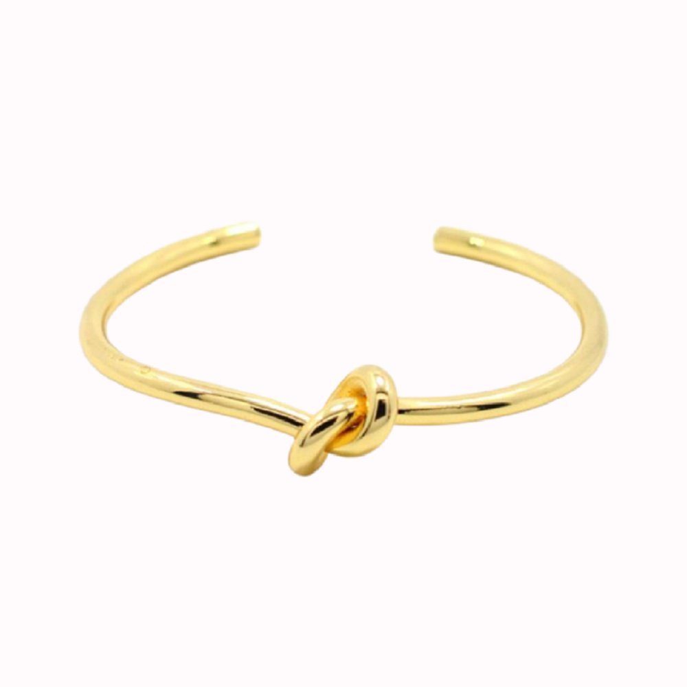 ENGELSINN Armband Schmuck Armreif Edelstahl Gold Knoten inkl. Geschenkbox (1-tlg)