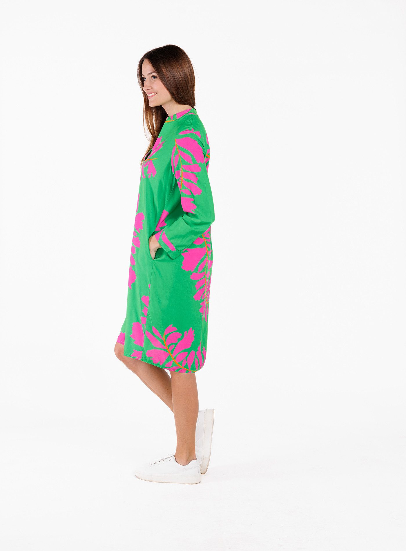 Key Largo Druckkleid WD KYOTO v-neck günstig online kaufen