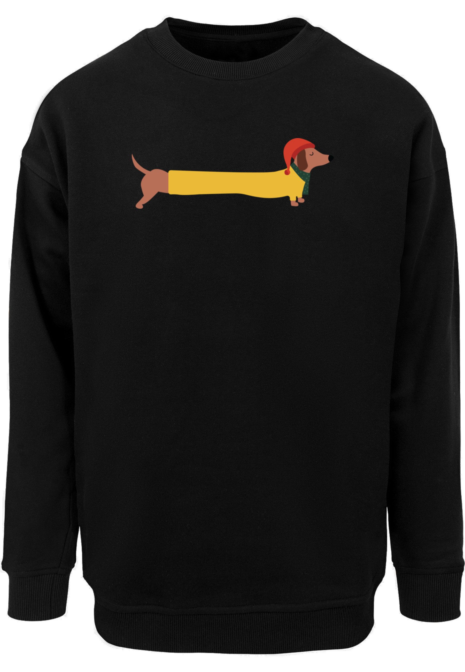 Rundhalspullover Merchcode Christmas Dog Crewneck