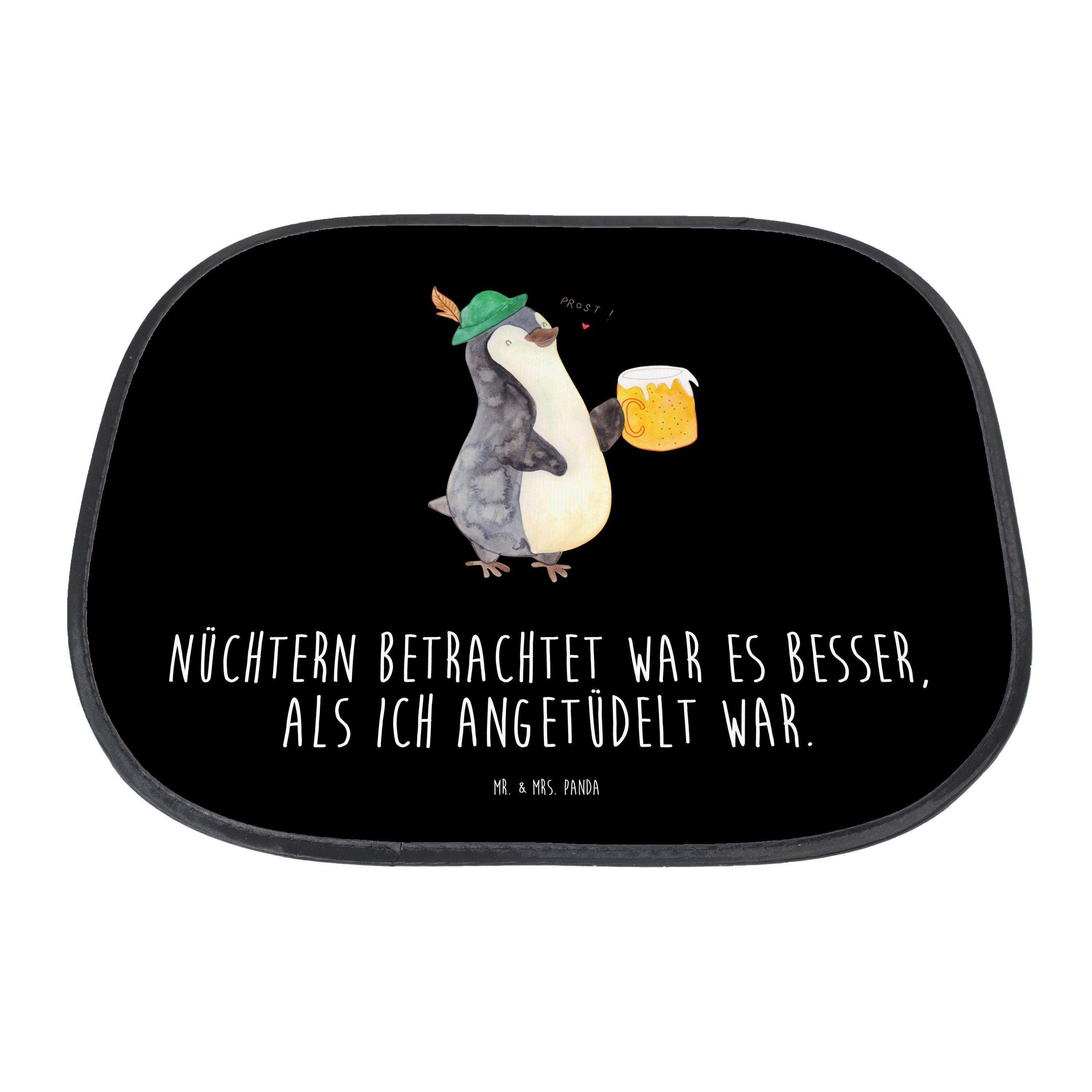 Sonnenschutz Pinguin Bier - Seidenmatt & - Schwarz Geschenk, Mrs. Sonnenblende, Sonnenschutzfolie, Panda, b, Mr