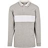 TB2702 grey/white Rugby Panel Shirt