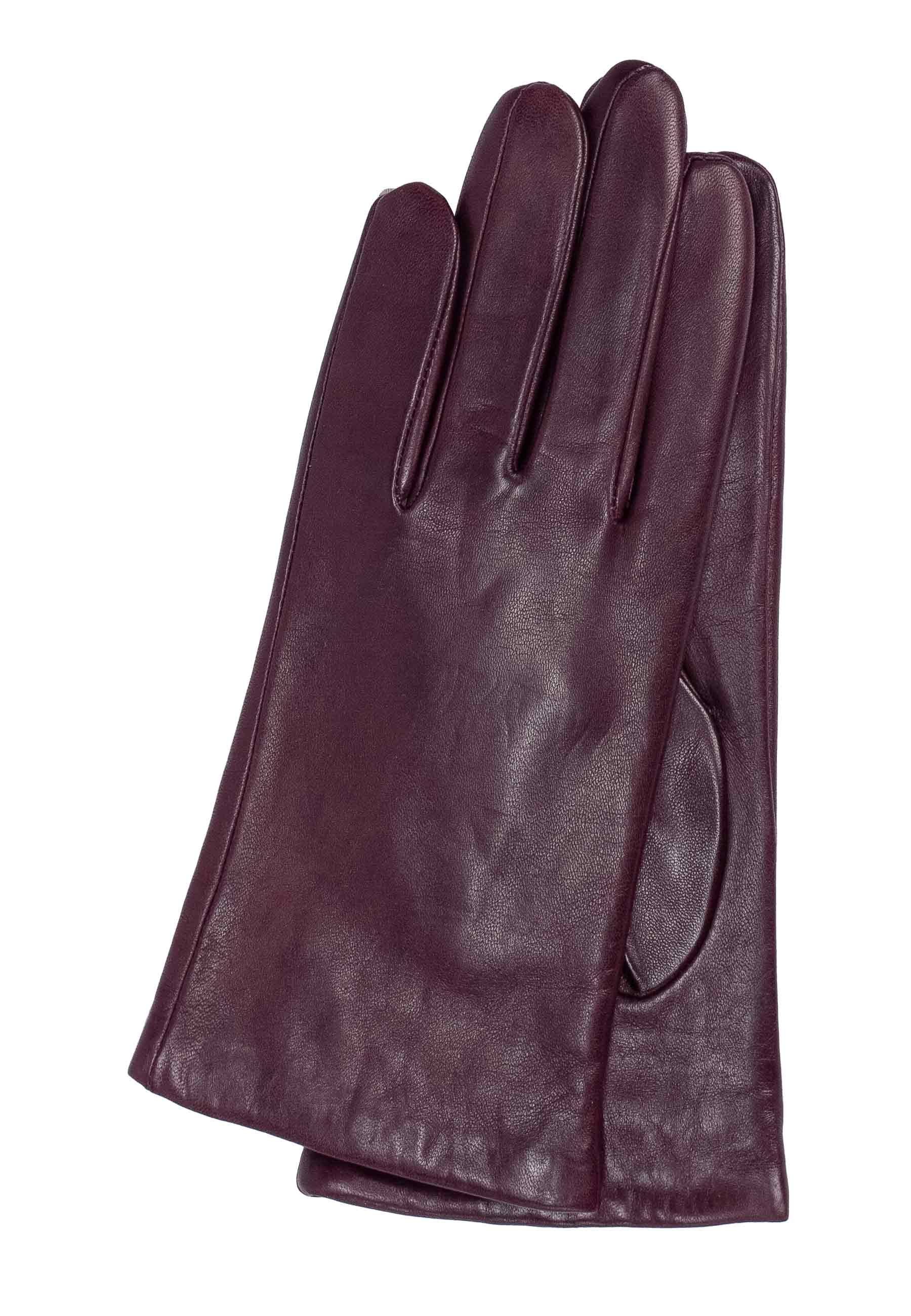 GRETCHEN Lederhandschuhe Women´s Glove Pura aus Lammnappa bordeaux