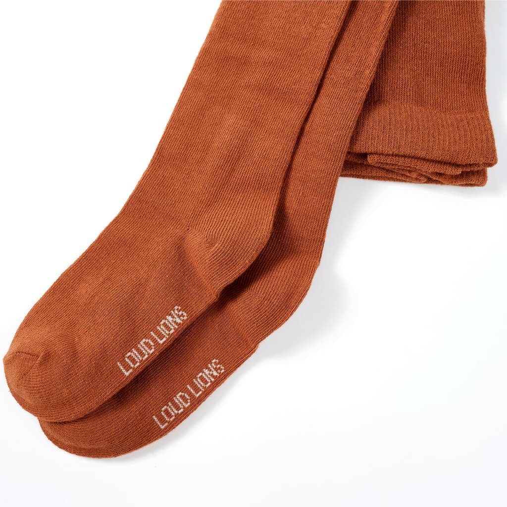 vidaXL Strumpfhose Kinderstrumpfhose Cognac 128