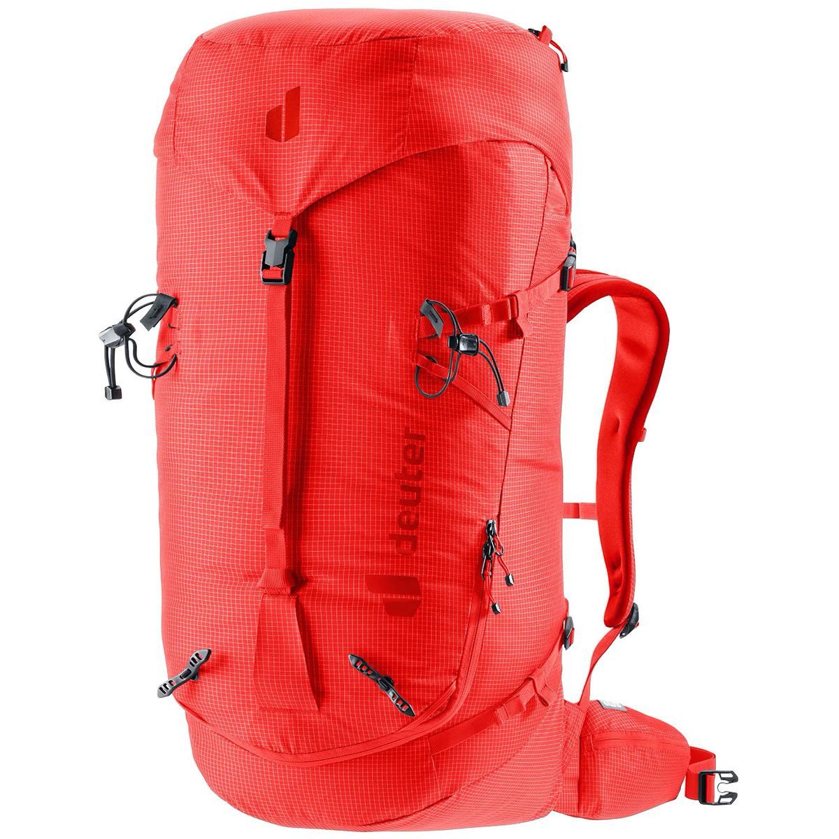deuter Kletterrucksack Guide 44+6, Der Rucksack bietet hohe Funktionalität und Komfort für