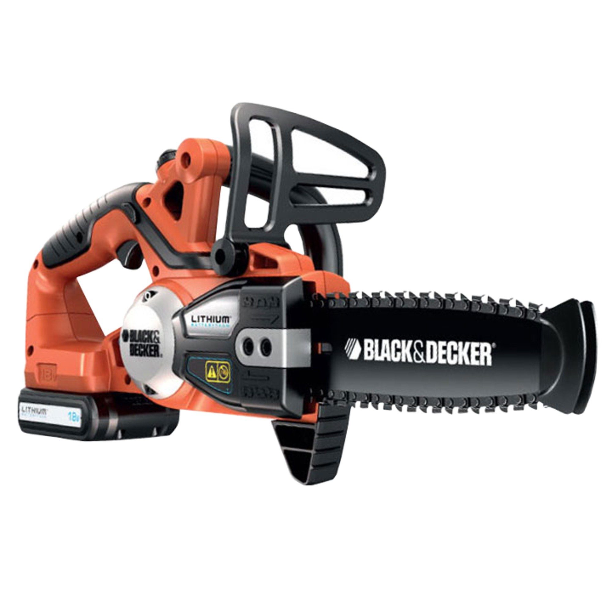 Black + Decker Elektro-Kettensäge BLACK+DECKER Akku-Kettensäge GKC1820L20, 18Volt