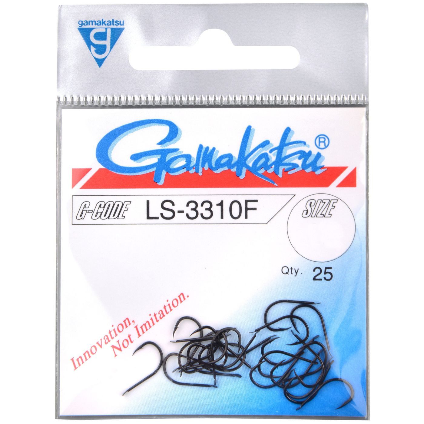 Stipphaken Gamakatsu LS-3310 Hooks NS Black - 25 Angelhaken