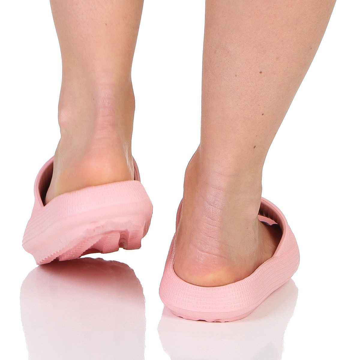 simaranda Herren Damen Schlappen 4446 42-43 Rosa Schlappen
