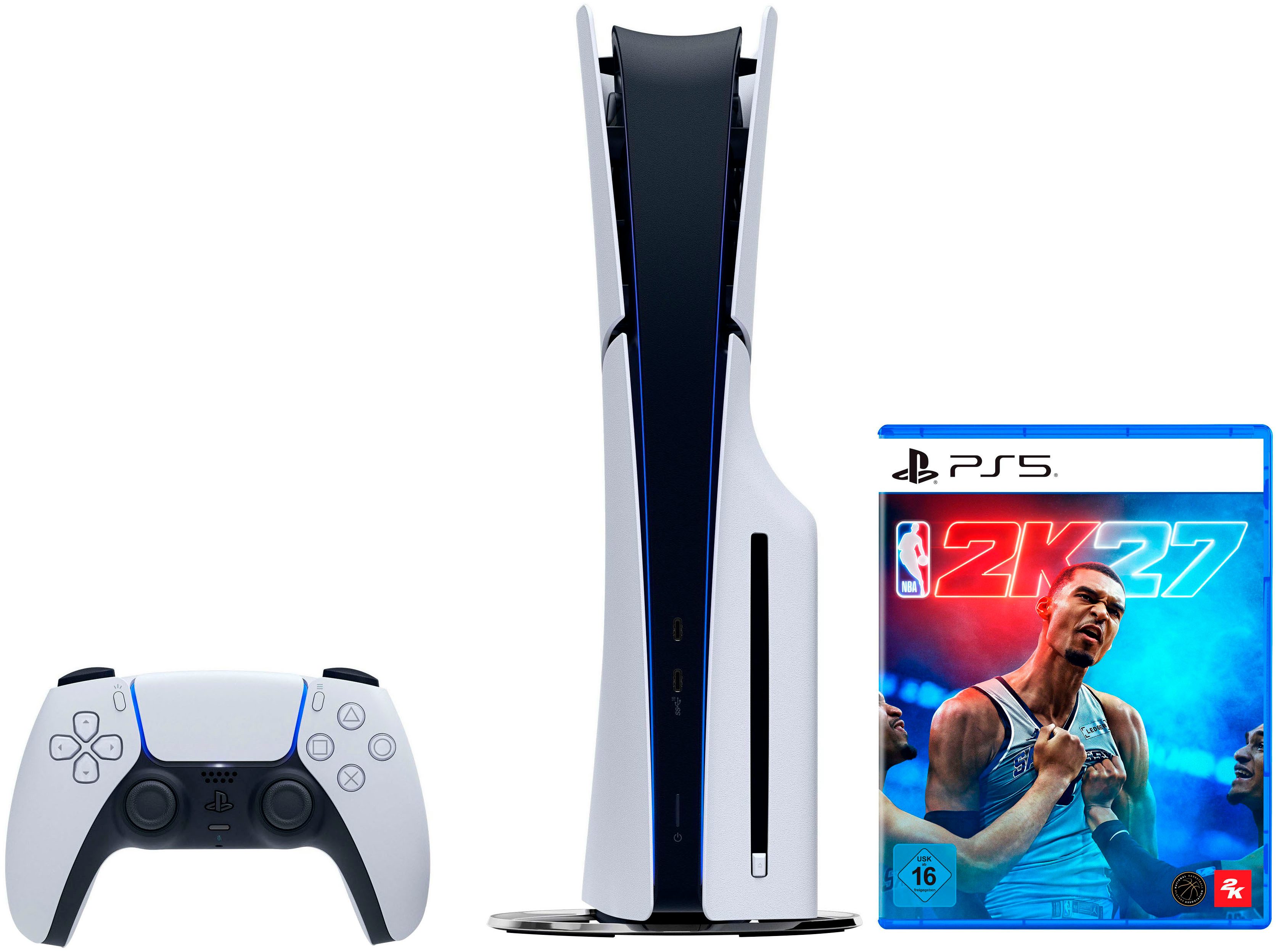 PlayStation 5 PS5 Disk Edition (Slim) inkl. NBA 2K27 1TB