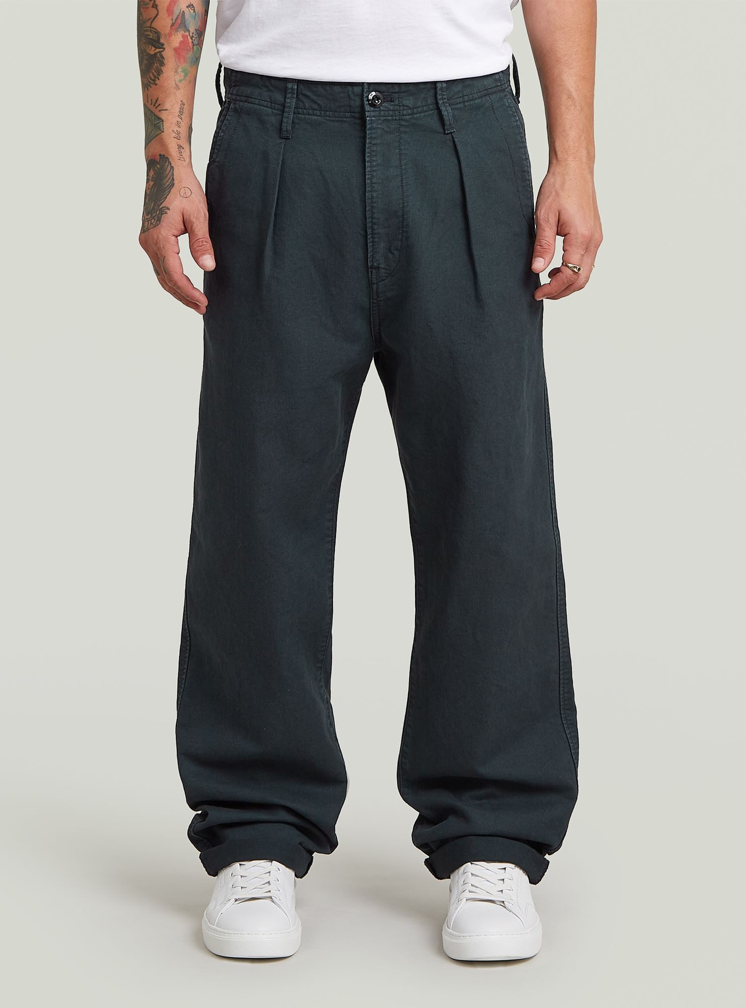 G-STAR Chinohose Pleated Chino Relaxed