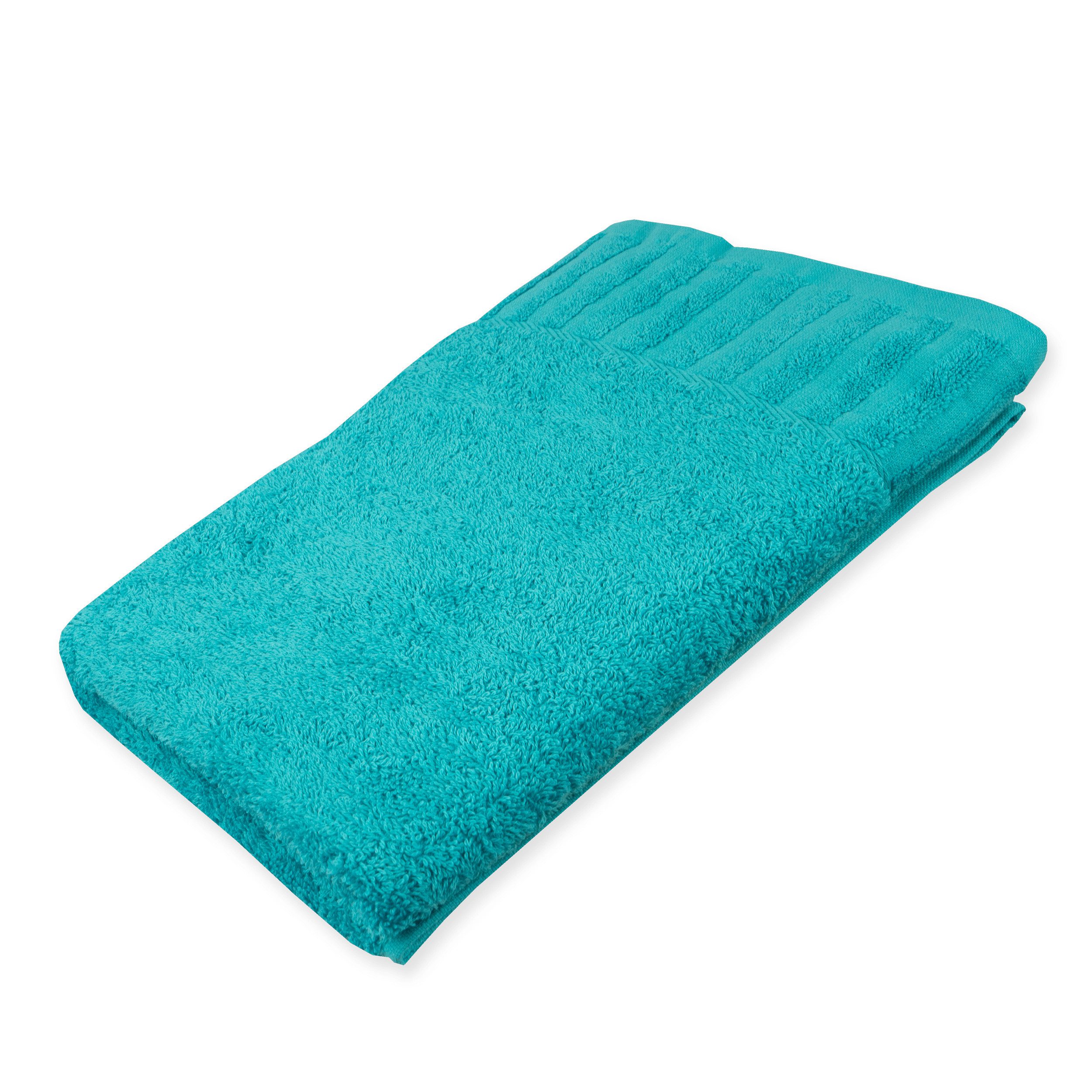 Casa Colori Duschtuch Uni, Frottier (1-St), Hohe Farbbrillanz, Einfache Pfl günstig online kaufen