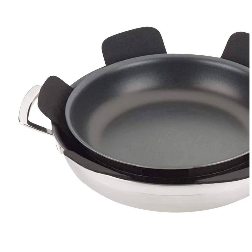ALARA HOME Pfannenschoner Pfannenschutz Topfschoner Töpfe Pfannen geeignet Filz 5 Stück 38 cm, 1-tlg. – Bild 4 von 4