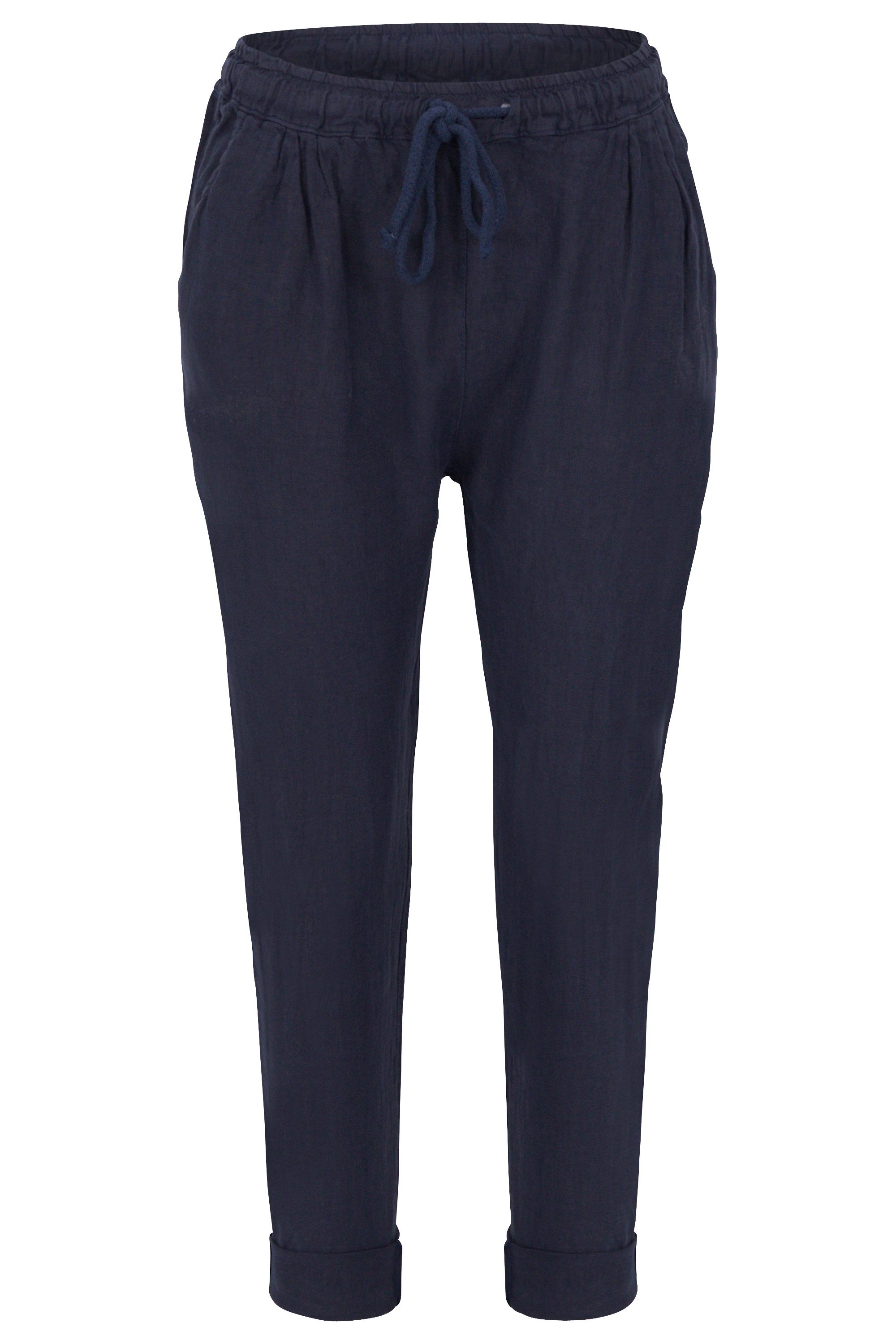 malito more than fashion Leinenhose malito Damen Hose aus Leinen, Stoffhose in Unifarben, Freizeithose Casual Leinenhose. € 49,95