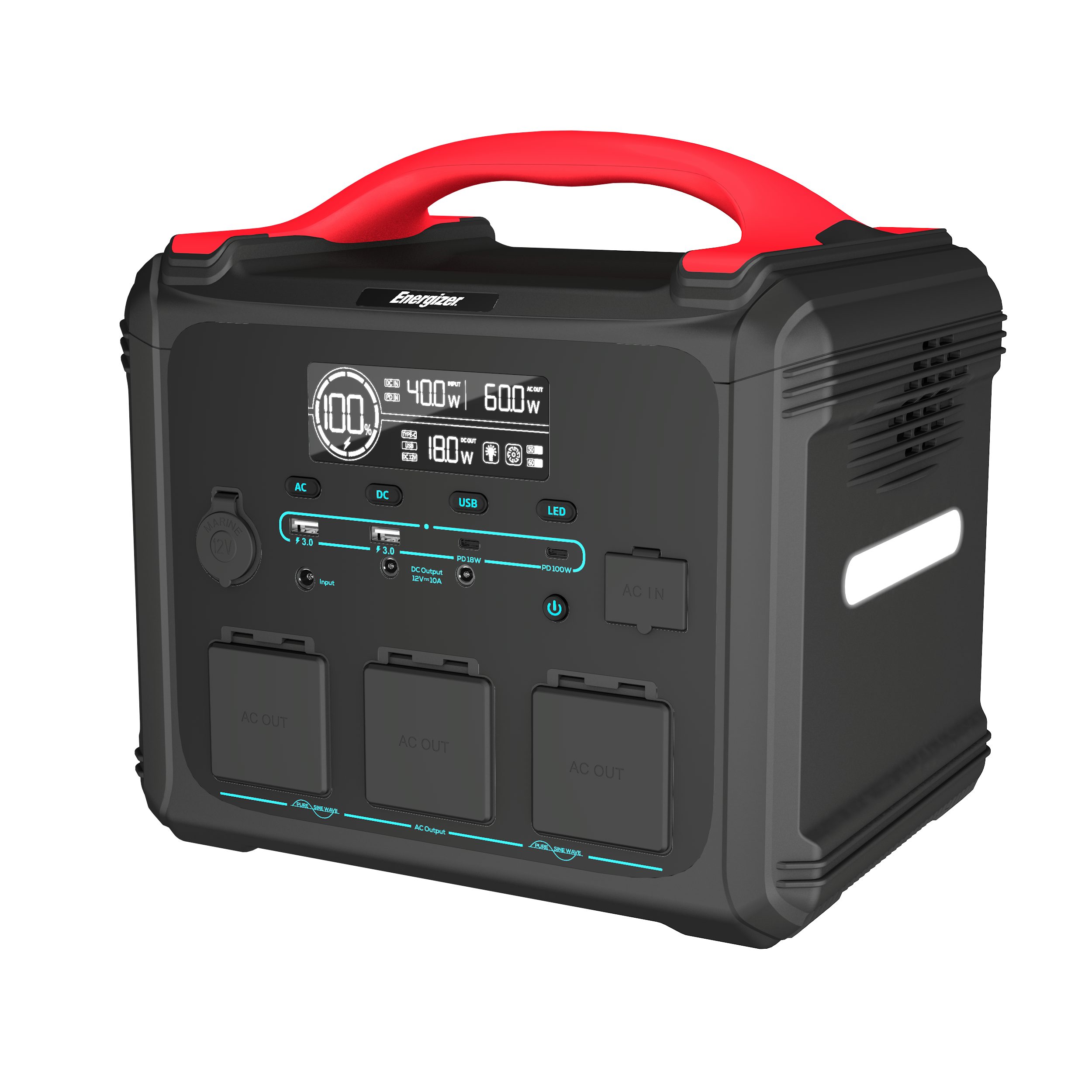 Energizer PPS1100W2F Powerstation