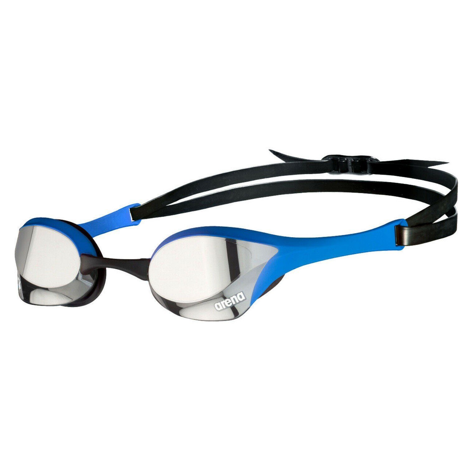 Cobra Swipe Antibeschlag-Technologie Erwachsene Sportbrille blau-silber Ultra Schwimmbrille Arena