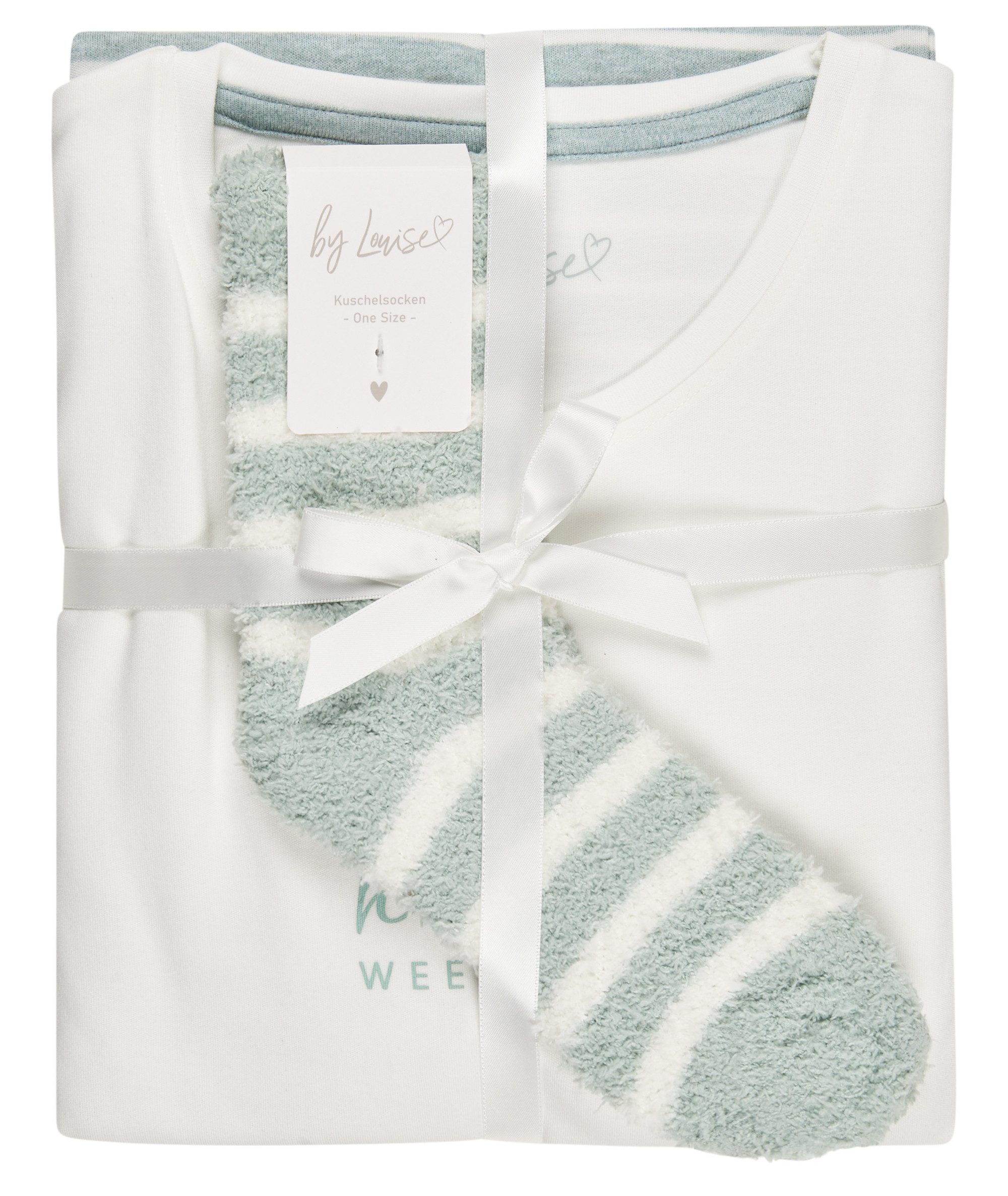 By Louise Schlafanzug Winter Whispers (Set, 3 tlg., 3-teilig) Damen Pyjama günstig online kaufen