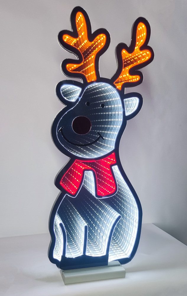 F-H-S International LED-Leuchtmittel LED Elch mit Infinity Effekt 60cm günstig online kaufen