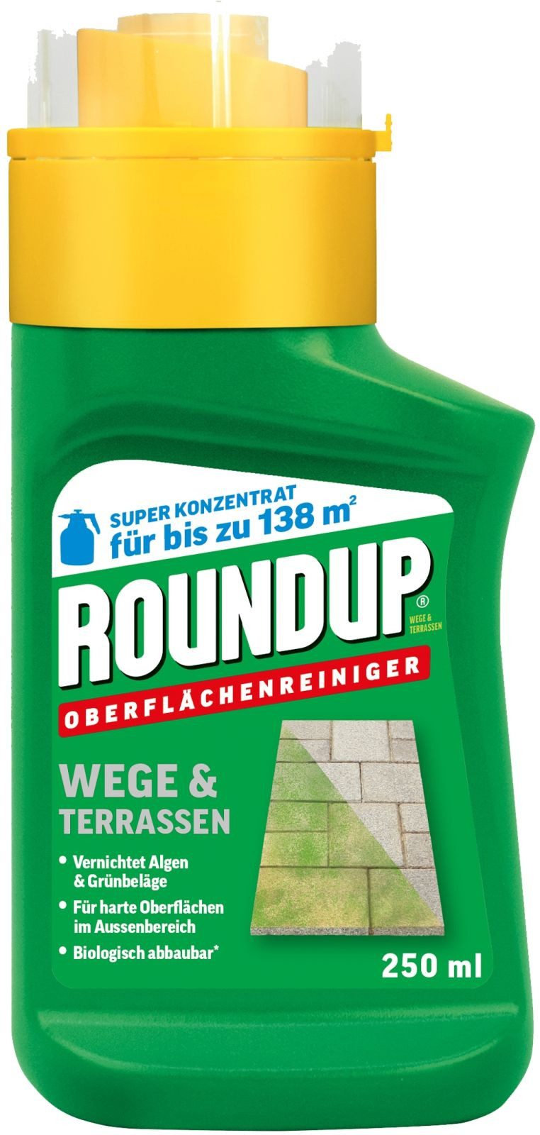 ROUNDUP Unkrautbekämpfungsmittel Unkrautbekämpfungsmittel Roundup Wege & Terrassen Konzentrat 250 ml