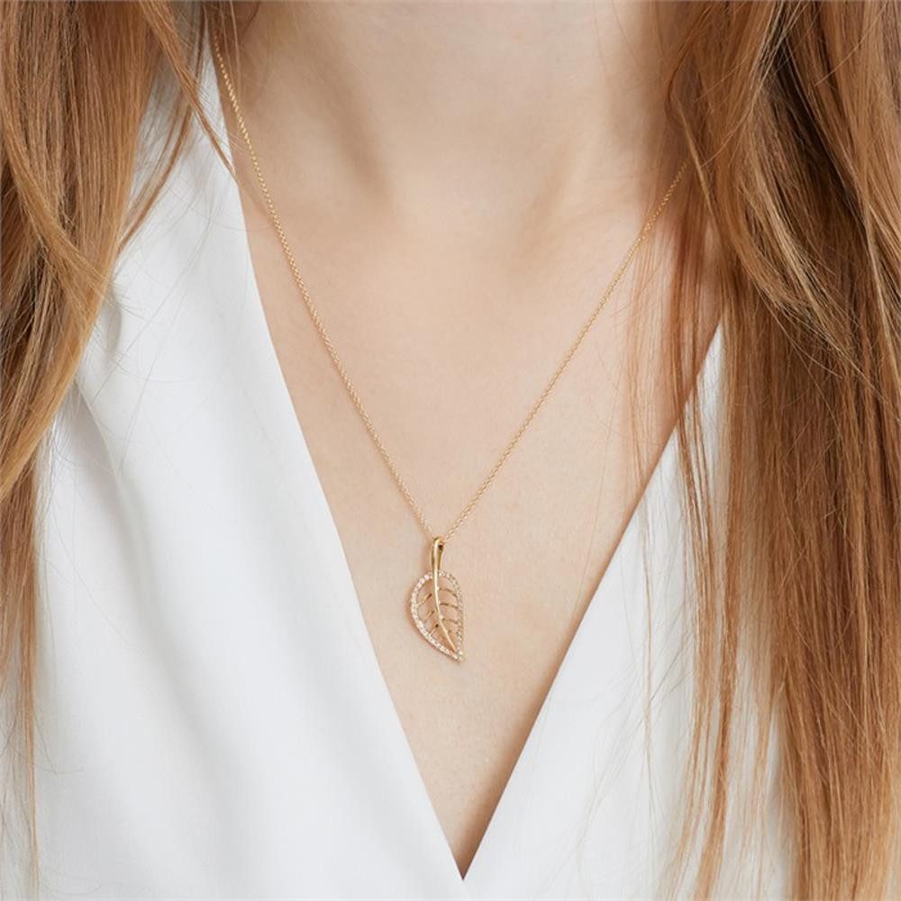 Unique Kettenanhänger Diamantanhänger ...