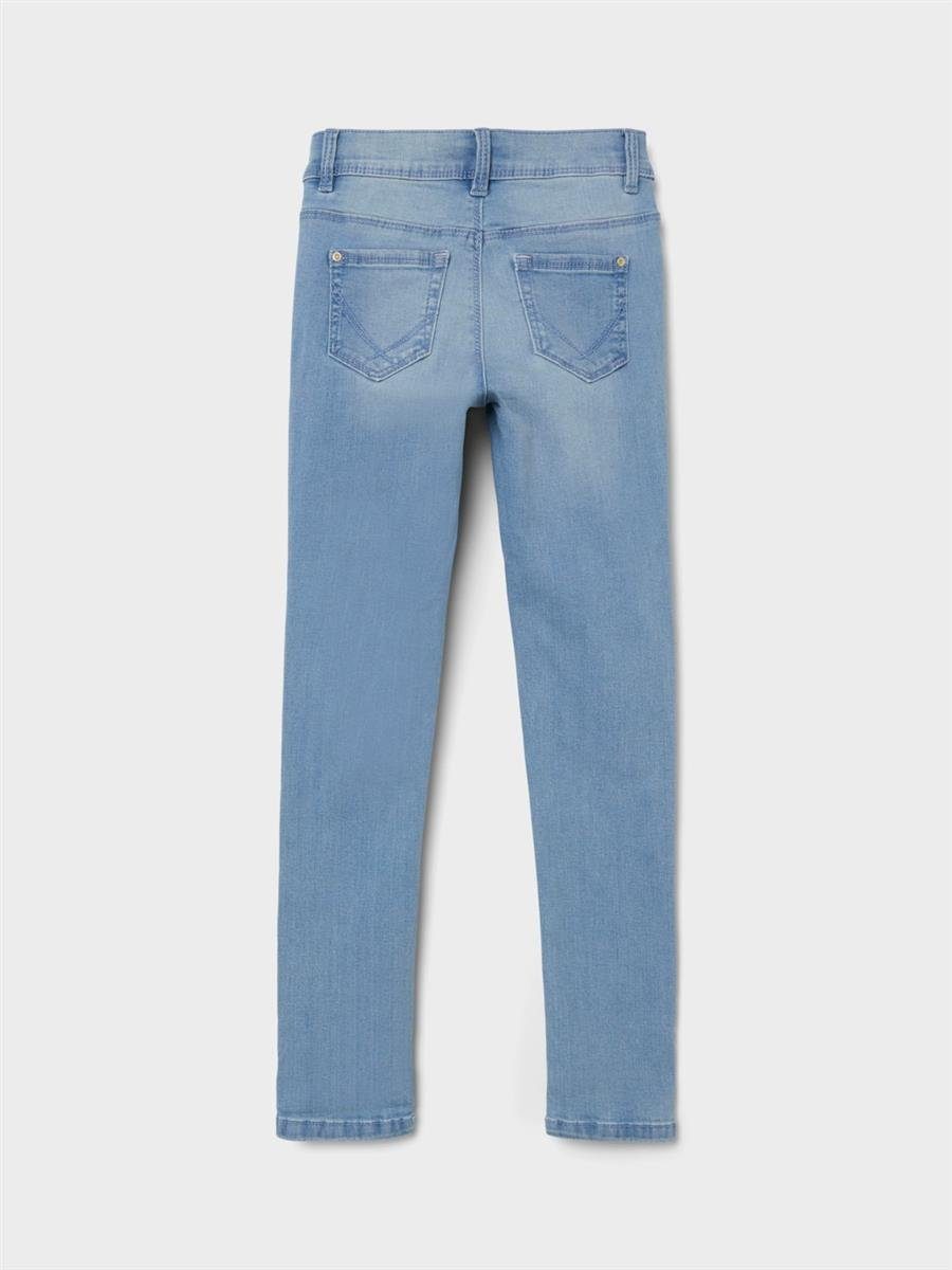 blue Skinny-fit-Jeans light NOOS NKFPOLLY PANT DNMTASI Name It denim