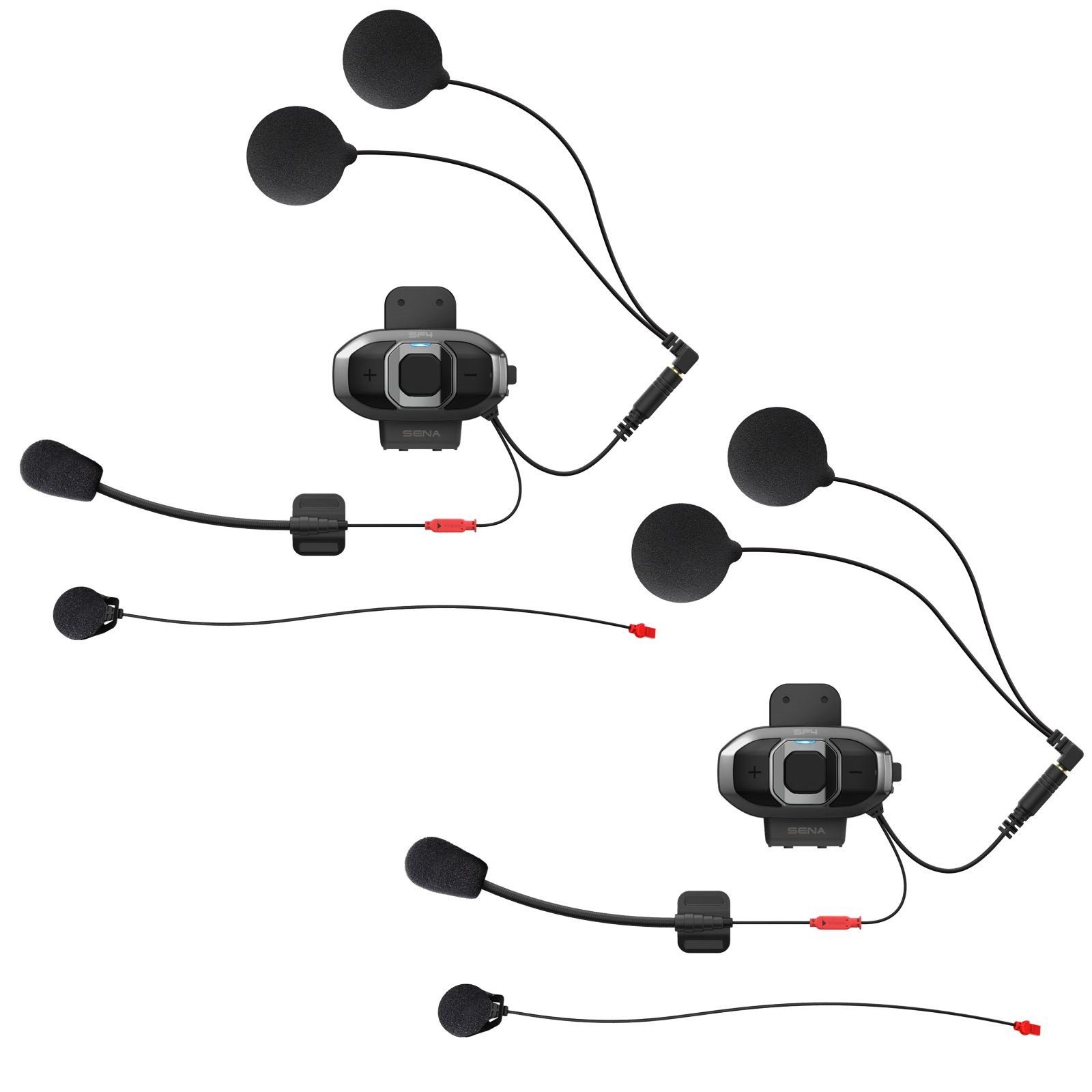 Motorradhelm Sena SF4 Kommunikationssystem (Doppelset)