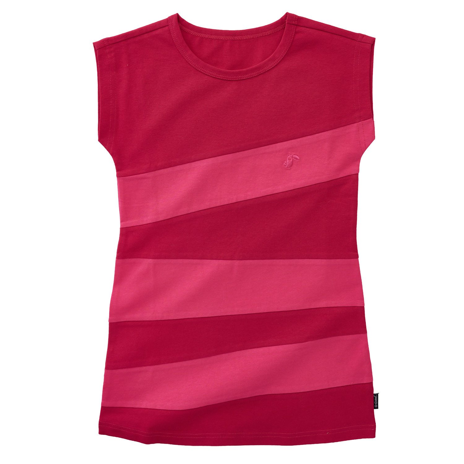 JAKO-O Sommerkleid JAKO-O Kinder Blockstreifenkleid, pink