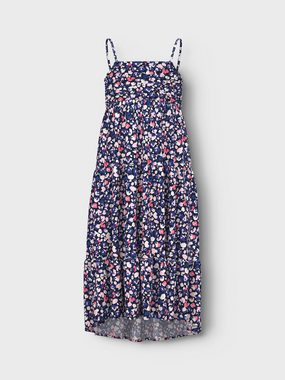 Name It Spitzenkleid Kleid Maxi Sommer Kleid mit Spaghettiträger (lang) 7315 in Blau