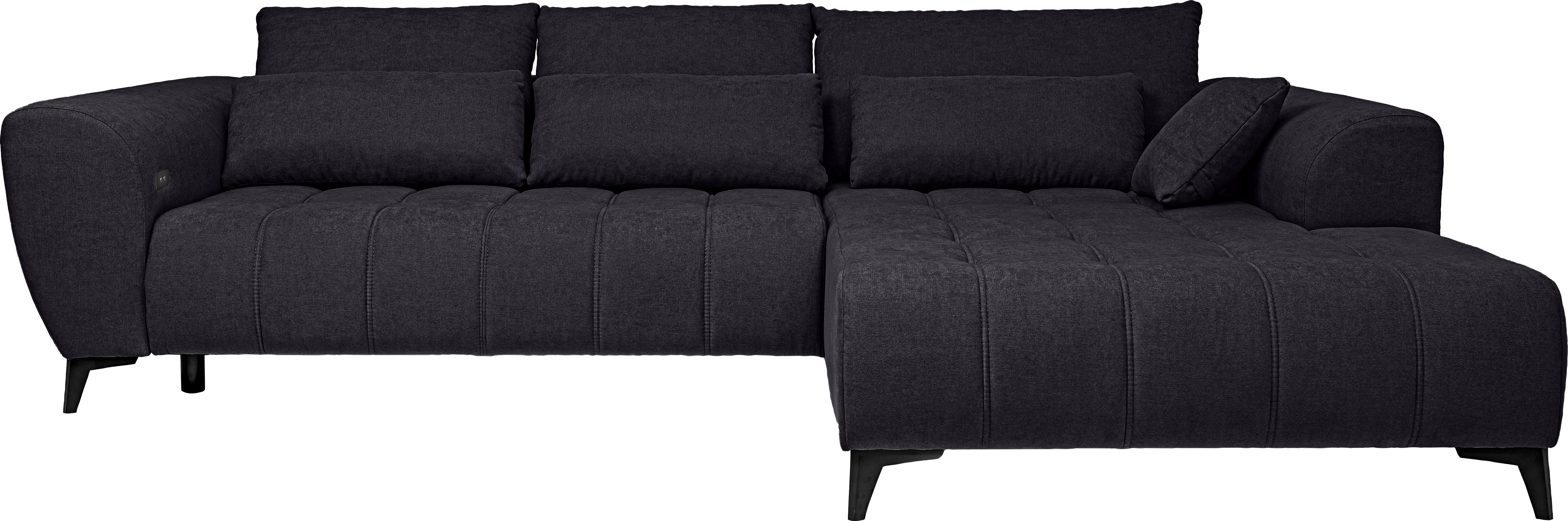 WERK2 Ecksofa Garay, XXL-Liegefläche: elektrisch ausziehbar auf ca. 228×126 günstig online kaufen