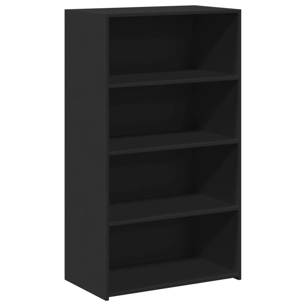 vidaXL Highboard Highboard Schwarz 70x41x124 cm günstig online kaufen