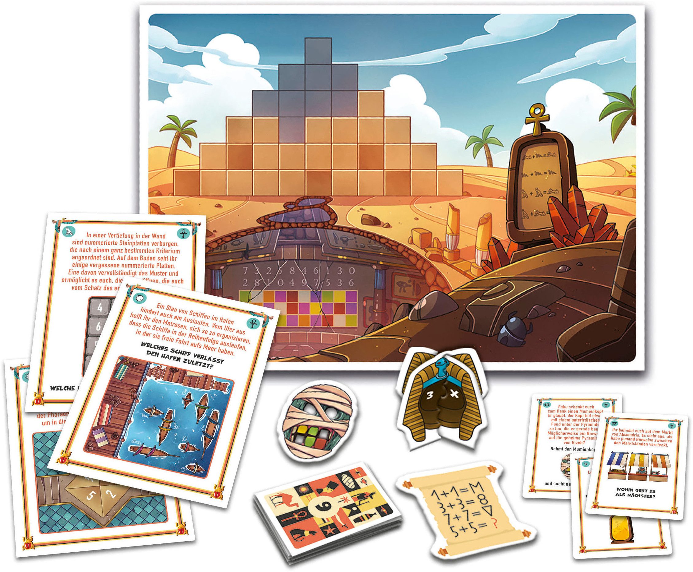 Clementoni® Spiel Galileo Games, Escape Games, Die geheimnisvolle Bibliothek, Made in Europe