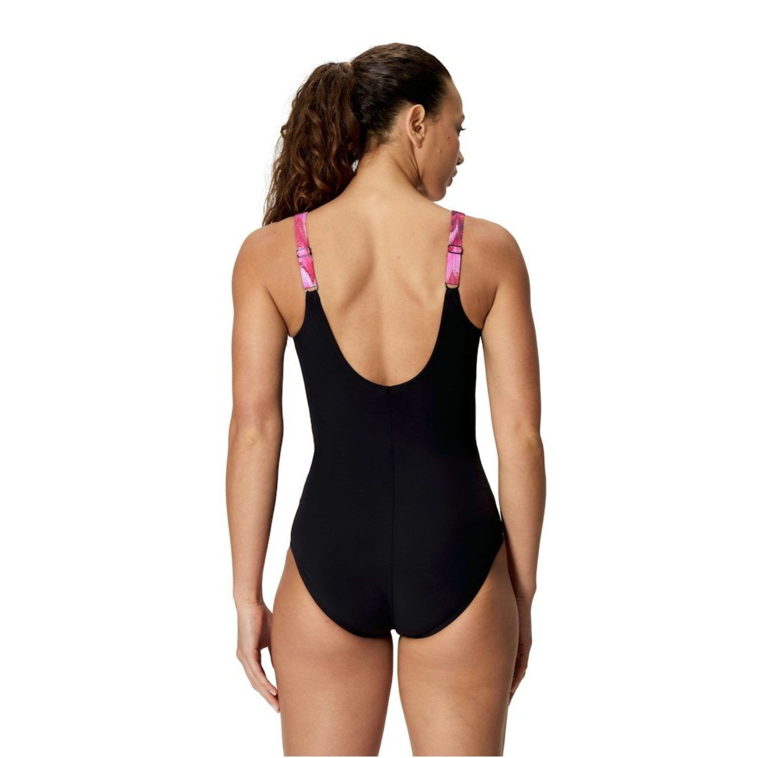 Speedo Badeanzug Shaping Lunaelustre Badeanzug mit verstellbaren Trägern mit Sharping Effekt