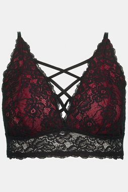 Ulla Popken BH-Hemd Bralette Criss-Cross