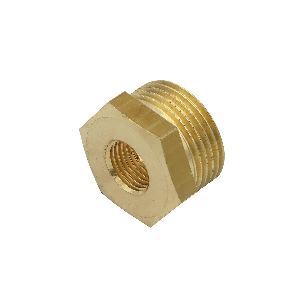 Gewindefitting Messing Reduzierstück 1/4" IG auf 3/4" AG Reduzierung Redstück