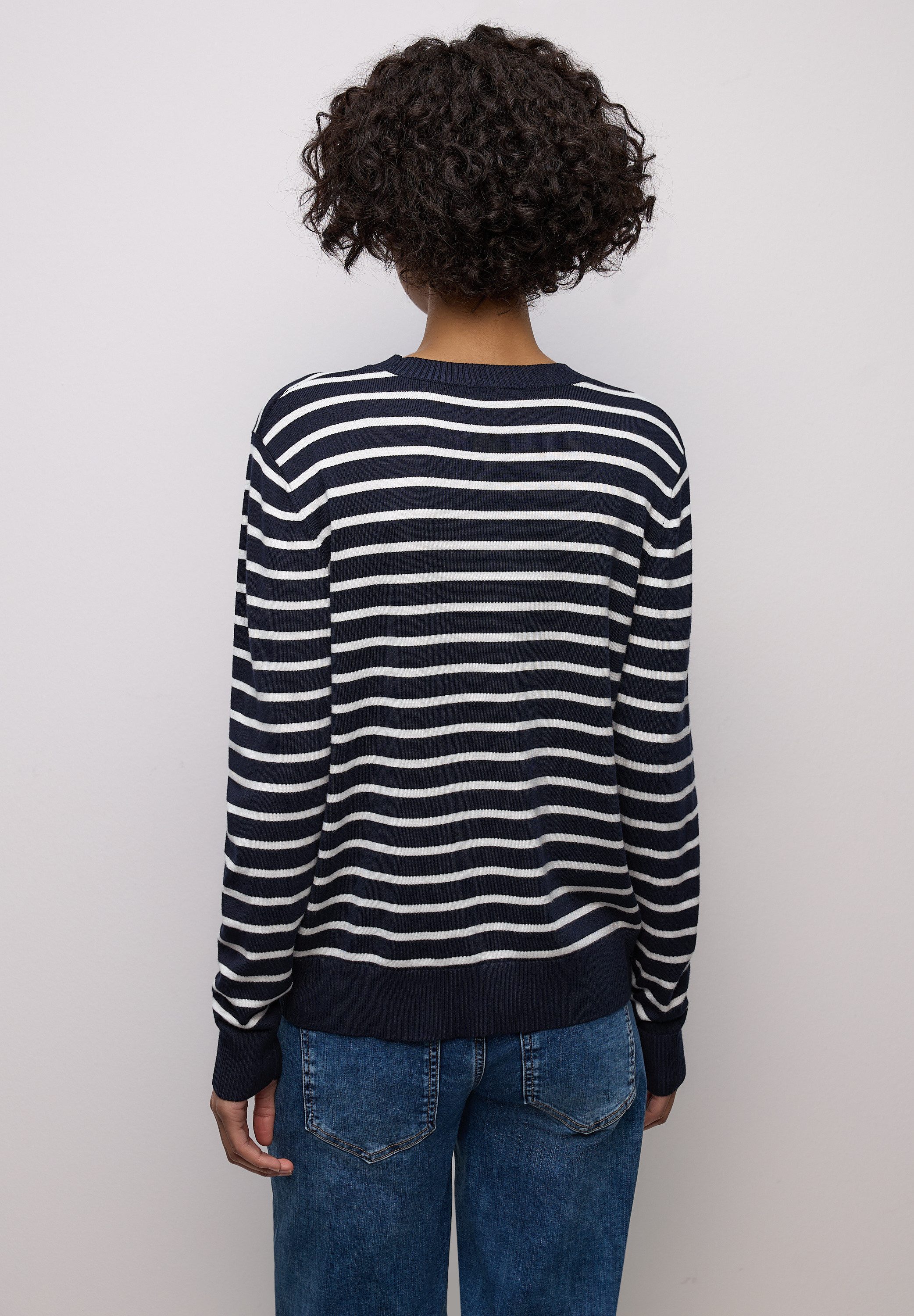 STREET ONE Strickpullover im Streifen-Design