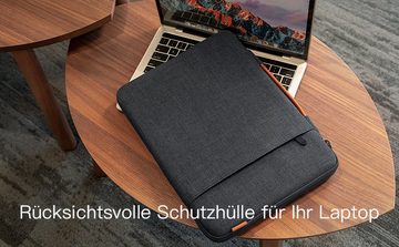 Inateck Laptop-Hülle 360° Rundumschutz 15-16 Zoll Laptoptasche, spritzfest