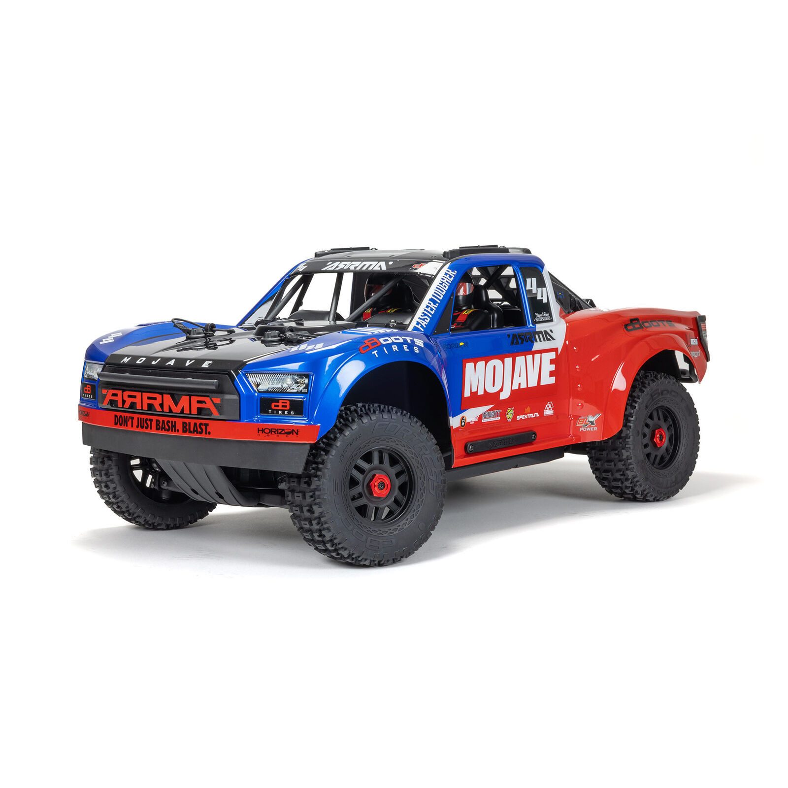 Arrma RC-Buggy Arrma Mojave Desert Truck 4S Brushless 4WD Blau RTR 1:8