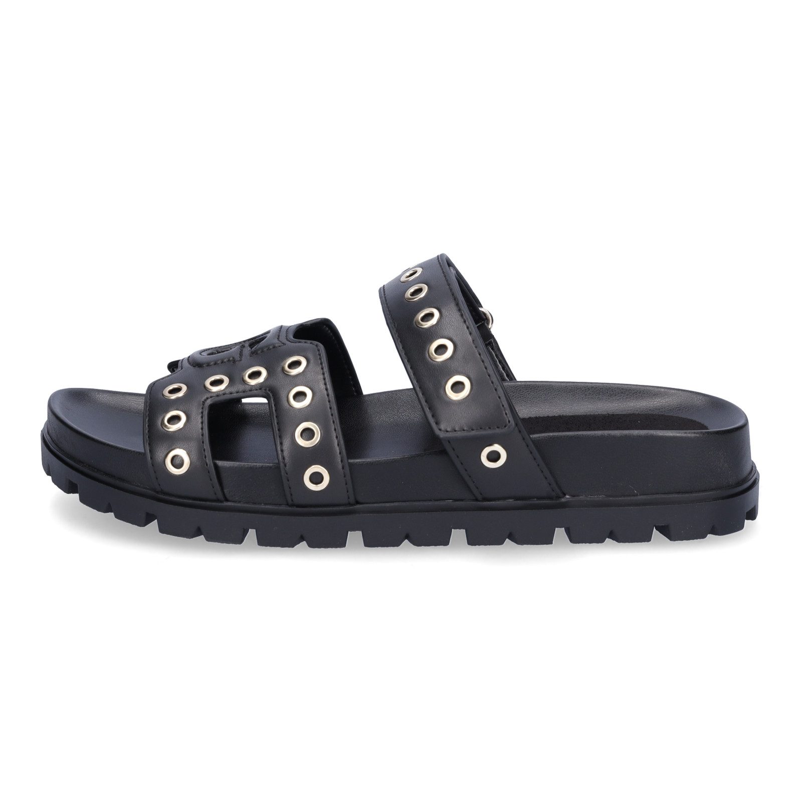 Guess Guess Damen Pantolette Fashie schwarz Pantolette günstig online kaufen
