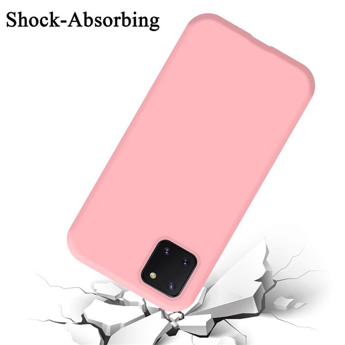 Cadorabo Handyhülle für Samsung Galaxy A81 / NOTE 10 LITE / M60s Hülle Samsung Galaxy A81 / NOTE 10 LITE / M60s, Flexible Hülle TPU Silikon Schutzhülle Back Cover Case