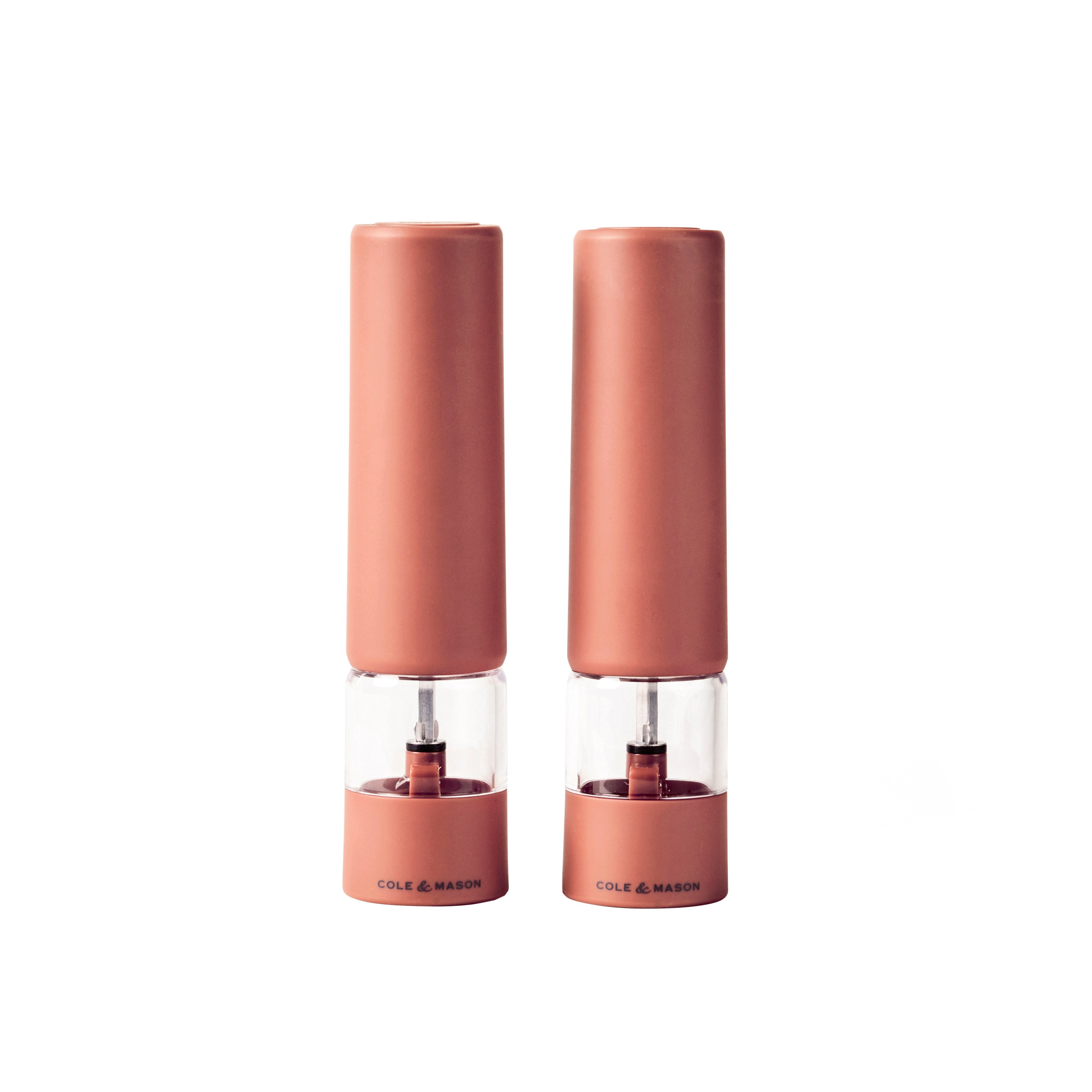 Cole & Mason Salz-/Pfeffermühle Brixton, Elektrisch, USB-C aufladbar