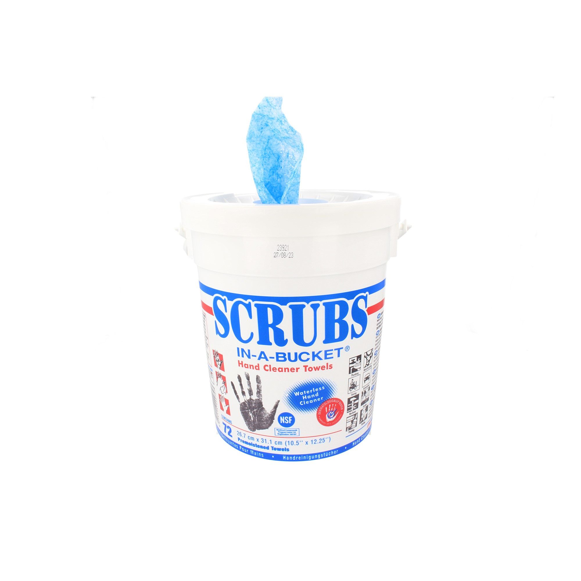 ITW Scrubs-Reinigungstücher 72 Stück Scrubs-in-a-Bucket - DY42272 Reinigungstuch